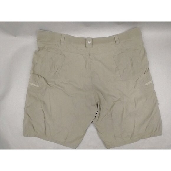 Wrangler Shorts Mens 48 Khaki Nylon/Spandex Outdoors Hiking Performance Cargo - Picture 7 of 9